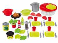 Ecoiffier – Küchenspielzeug Salat-Set – 43-teiliges Spielset, Spielgeschirr,