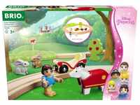 BRIO Disney Princess 32299 Schneewittchen Eisenbahn-Set - Liebevolles Spiel-Set...