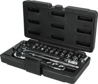KS Tools 130.0300 K&auml;lte-Klima-Steckschl&uuml;ssel-Satz, 19-tlg.
