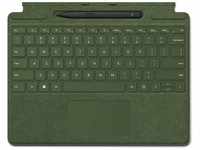 Microsoft Surface Pro 8 / 9 / X Signature Keyboard Waldgrün im Bundle mit Slim...