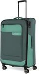 Travelite 4-Rad Koffer Gr&ouml;&szlig;e L Weichschale aus recyceltem Material, Gep&auml;ck Serie