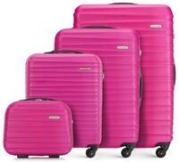 WITTCHEN Reisekoffer 4er Koffer-Set Rollkoffer Trolley Handgep&auml;ck Gep&auml;ck