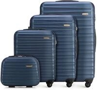 WITTCHEN Reisekoffer 4er Koffer-Set Rollkoffer Trolley Handgep&auml;ck Gep&auml;ck