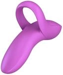 Satisfyer Bold Lover Fingervibrator in pink | Vielseitiger Silikon Vibrator f&uuml;r