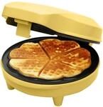 Bestron Waffeleisen f&uuml;r klassische Herzwaffeln, Waffelmaker mit Antihaftbeschichtung