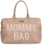 Childhome - Mommy Bag Wickeltasche - Gesteppt - Beige 55x30x40cm Jubil&auml;umsauflage