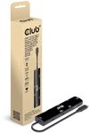 Club3D CSV-1599 USB4&trade; Gen3x2 Typ-C, 6-in-1 Hub mit HDMI&trade; 8K60Hz oder 4K120Hz,