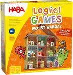 HABA Logic! Games &ndash; Wo ist Wanda? &ndash; R&auml;tselspiel f&uuml;r Kinder ab 4 Jahren &ndash; 60