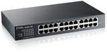 Zyxel Netzwerk Switch 24 Port | Smart Managed Gigabit LAN Splitter | 24x GbE...