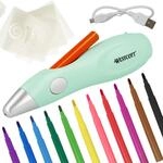 Westcott Airbrush Set f&uuml;r Kinder | Elektrischer Farbspr&uuml;hstift im Starter-Set...