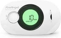 Fire Angel Digitaler Kohlenmonoxidmelder mit Integrierter 10 Jahres Batterie - FA3322