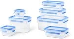 EMSA Clip & Close Frischhaltedosen-Set, 0,15 u. 0,2 u. 2 x 0,55 u. 1,1 u. 1 u. 2,2 L,