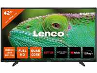 Lenco LED-4243 Fernseher - 42 Zoll Smart TV - Full HD - HDR - Stereo...