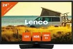 Lenco LED-2423BK &ndash; 24 Zoll HD LED-TV mit 12V Autoadapter, HDR, eingebautem