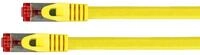 PYTHON Cat.6 RJ45 Ethernet LAN Patchkabel mit Rastnasenschutz und Nylongeflecht,