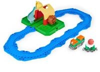 Mighty Express Farmbahnhof Spielset - Spielset mit 11-teiligem Gleisset,...