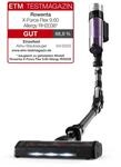 Rowenta X-Force Flex 9.60 Allergy kabelloser Akku-Stabstaubsauger, 100 Air Watt,