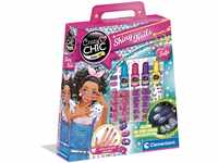 Clementoni 18689 Crazy Chic – Fluoreszierende Nägel, Kreativspielzeug für