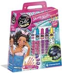 Clementoni 18689 Crazy Chic &ndash; Fluoreszierende N&auml;gel, Kreativspielzeug f&uuml;r