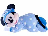 Simba 6315870350 - Disney Gute Nacht Mickey Maus, 30cm Glow in The Dark Plüsch,