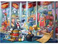 Ravensburger Puzzle 16925 - Ruhmeshalle von Tom & Jerry - 1000 Teile Tom & Jerry