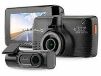 MIO MiVue 798 Dual Pro Dashcam mit GPS Blickwinkel horizontal max.=145° Display