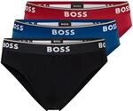 BOSS Herren Brief 3p Co/EL Slips, New - Open Miscellaneous962, XL EU