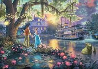 Schmidt Spiele 57527 Thomas Kinkade, Disney, Froschk&ouml;nig, Die Prinzessin und...