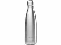 QWETCH – Isolierflasche Edelstahl 500 ml – Hält Ihre Getränke 12 Stunden...
