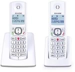 ALCATEL F530 Duo &ndash; Schnurloses DECT-Telefon-Set &ndash; Gro&szlig;es beleuchtetes Display