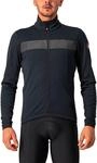 CASTELLI 4521503 RADDOPPIA 3 JACKET Jacket Men's LIGHT BLACK/BLACK REFLEX XS
