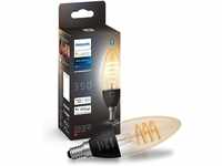 Philips Hue White Ambiance Filament, E14 LED Lampe, dimmbar, 350lm, alle