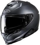 HJC, integralhelme motorrad I71 semi flat anthracite, M