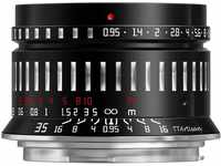 TArtisan 35 mm F0.95 APS-C Große Blende Manueller Fokus Spiegellose Kameras...