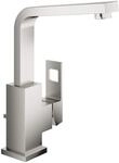 GROHE Eurocube | Badarmatur - Einhand-Waschtischbatterie | L-Size | Einlochmontage 