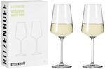 RITZENHOFF 6111006 Wei&szlig;weinglas 400 ml - Serie Lichtweiss - 2 St&uuml;ck im...