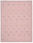 L&Auml;SSIG Babystrickdecke Kuscheldecke Babydecke gestrickt 100% Bio Baumwolle