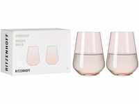 Ritzenhoff 3651001 Wasserglas 500 ml – Serie Fjordlicht Nr. 1 – 2 Stück mit