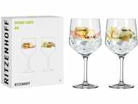 Ritzenhoff 3791001 Gin-Glas 700 ml – 2er-Set – Serie Botanic Lights Nr.1...
