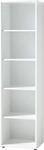 Germania Aktenregal 4205-84 GW-Monteria, in Wei&szlig;, mit ABS-Kanten, 50 x 196 x...