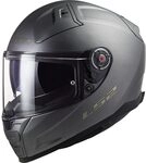 LS2, Integraler Motorradhelm Vector II Matt Titanium, XXS