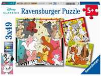 Ravensburger Kinderpuzzle - 05155 Tierisch gut drauf - Puzzle für Kinder ab 5