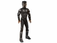 Rubie's Offizielles Luxuskostüm Black Panther, Avengers, Kindergröße M, 5-7...