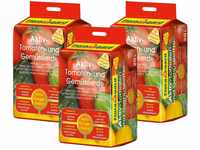 Floragard Aktiv-Tomaten- und Gemüseerde 3x20 L • hochwertige Spezialerde •...