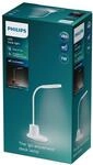 PHILIPS LED Bucket tragbare Tischleuchte mit Akkubetrieb, Wei&szlig;
