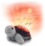 ZAZU Tim Schildkr&ouml;te &ndash; Sonnenuntergangsprojektor f&uuml;r Babys mit 3-stufigem
