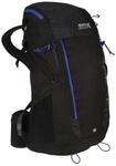 Regatta Blackfell III 35L Rucksack, Schwarz/Surfspray, 35 Litre