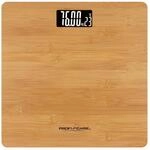 ProfiCare PC-PW 3103 Personenwaage aus echtem Bambus, Personenwaage digital mit...