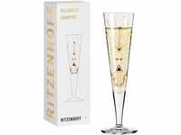 RITZENHOFF 1071025 Champagnerglas 200 ml – Serie Goldnacht Nr. 25 – Edles