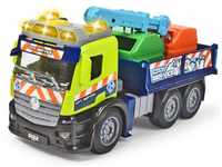 Dickie Toys Action Truck Recycling LKW inkl. Recycling-Container, mit Kran,...